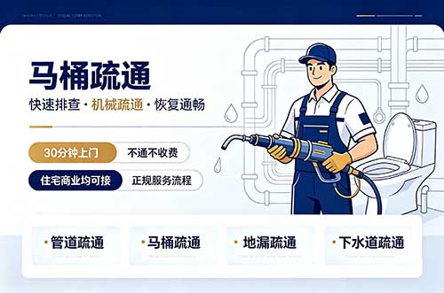 乳山马桶疏通