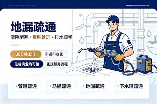 乳山地漏疏通