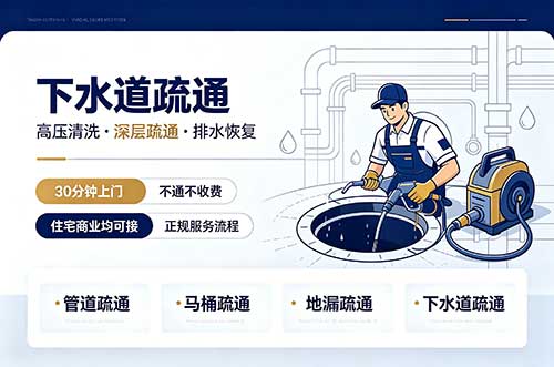 乳山下水道疏通
